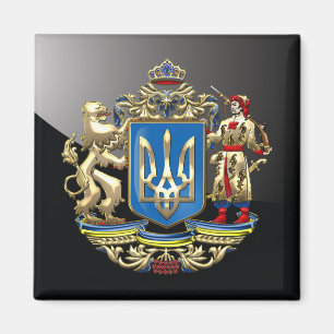 [500] Ukraine: Vorgeschlagenes größeres Wappen Magnet