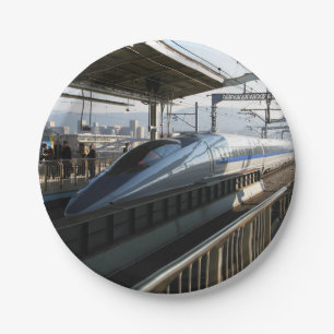 500er-Serie Shinkansen 新 幹 Bullet Train Pappteller