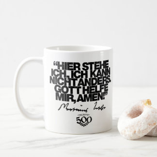 500th Jahrestags-Verbesserung Luther Zitat-Tasse Kaffeetasse