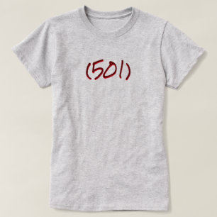 (501) Gebietscode T-Shirt