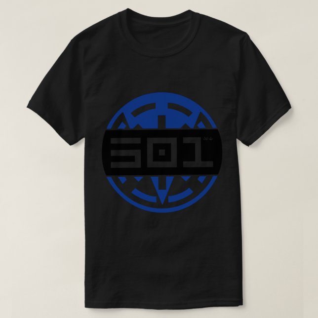 501. Legion EmblemLogo-Aufkleber T-Shirt (Design vorne)