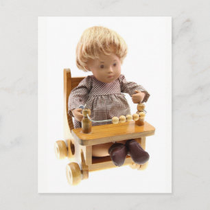 501 Sasha Baby Honig blonde Sandy Postkarte