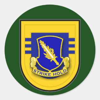 504. Infanterie-Regiment - 3d Battalion Flash Runder Aufkleber