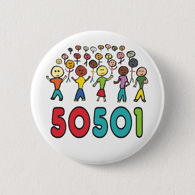 50501 BUTTON (Vorderseite)