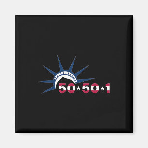 50501 Protestbewegung Statue Of Liberty gegen T Magnet