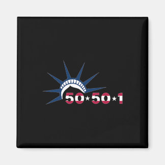 50501 Protestbewegung Statue Of Liberty gegen T Magnet