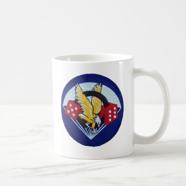 506t Uhr Parachute Infantry Regiment Kaffeetasse (Rechts)