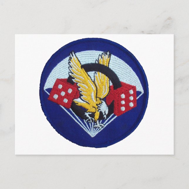506th Fallschirmspringen Infantry Regiment Postkarte (Vorderseite)