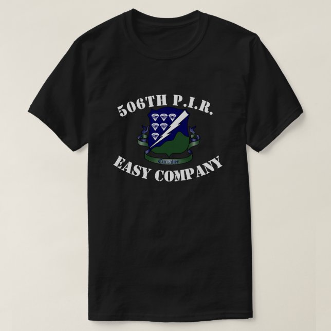 506th PIR Easy Company T-Shirt (Design vorne)