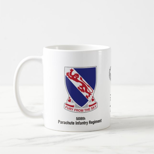 508. Parachute Infanterie Regiment Tasse (Links)