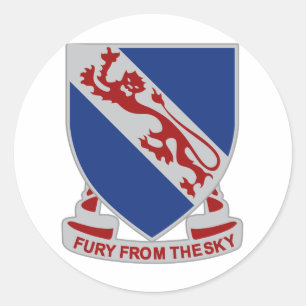 508th PIR Runder Aufkleber