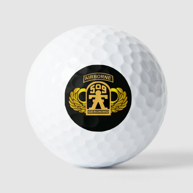 509. Fallschirmjägerregiment GERONIMO  Golfball (Vorderseite)