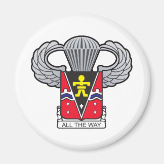 509. Im Flugzeug Wappen mit Im Flugzeug Flügeln Magnet