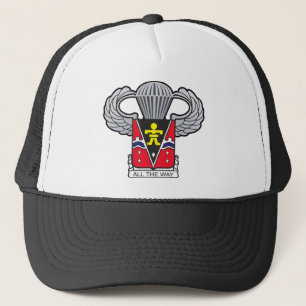 509th Im Flugzeug Wappen mit im Flugzeug Flügeln Truckerkappe