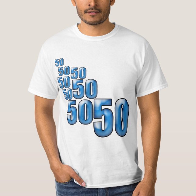50 50 50 T-Shirt (Vorderseite)