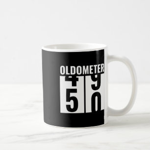 50. 50 Geburtstag Funny Gift Men Women Oldometer 4 Kaffeetasse