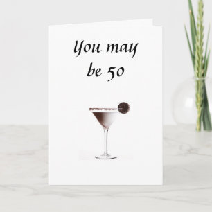 50 ABER NOCH IMMER IN KLEINEM ZUSTAND KARTE