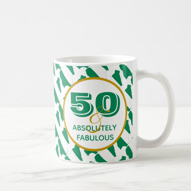 50 & Absolut fabelhafte NIGERIA-Feier Kaffeetasse (Rechts)