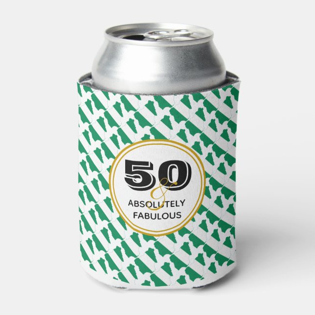 50 Absolut fabelhafte NIGERIA NAIJA Monogramm Dosenkühler (Kanne Vorderseite)