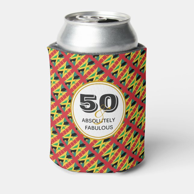 50 Absolut Fabulous JAMAICA GRENADA Monogramm Dosenkühler (Kanne Rückseite)