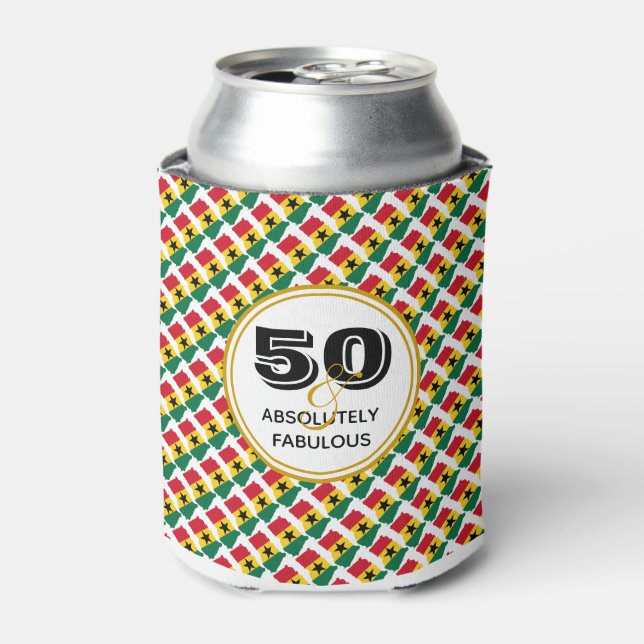50 Absolut vorbildlich | GHANA | Monogramm Dosenkühler (Kanne Vorderseite)