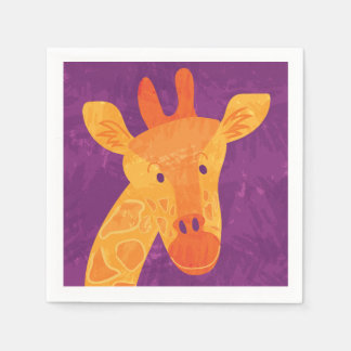 50 Adorable Giraffe Party Napkins Serviette
