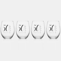 50 and Fabulous Birthday Party Black and White