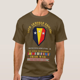 50. Armored Brigade Jersey Blues SSI The Surge II T-Shirt