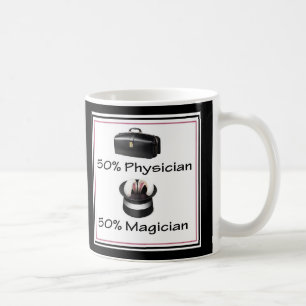 50% Arzt 50% Magier Arzt Tasse