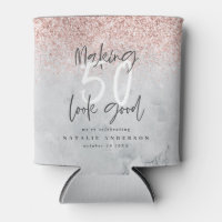 50 aussehen wie gute Rose Gold und Marmor Geburtst