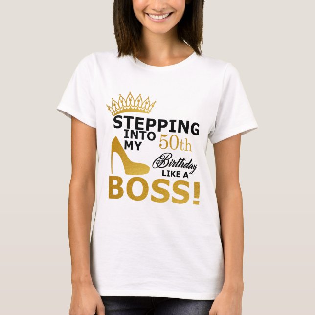 50.-BDay T-Shirt (Vorderseite)