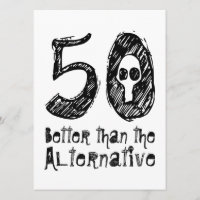 50 besser als Alternative 50. Funny Birthday vZ4