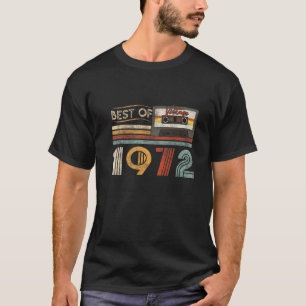 50. Bester von 1972 Geburtstagsgeschenke Vintag 50 T-Shirt
