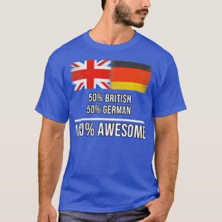 50 Britische 50 deutsche 100 Phantastische Geschen T-Shirt