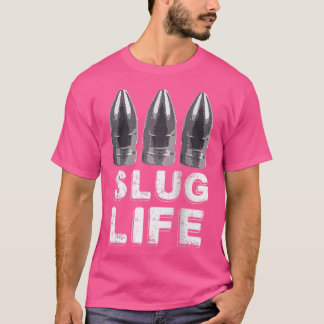 50 Cal 30 Cal Air Rifle Jagd Slug Leben durch Pell T-Shirt