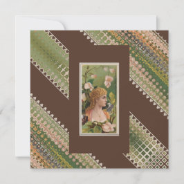 50. Custom Birthday Floral Beauties Vielen Dank Dankeskarte