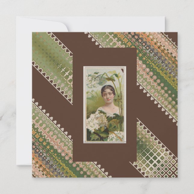 50. Custom Birthday Floral Beauties Vielen Dank Dankeskarte (Vorderseite)