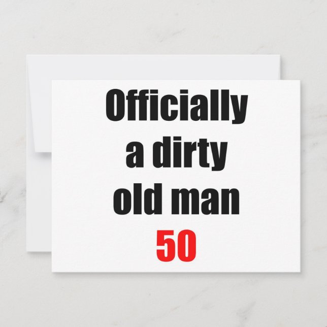 50 Dirty Old Man (Vorderseite)