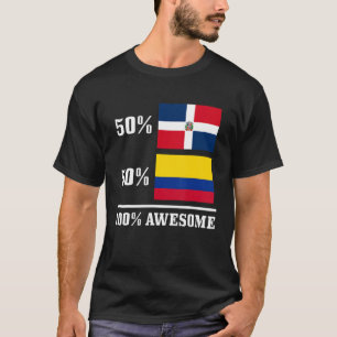 50 Dominikanische Republik 50 Kolumbien - kolumbia T-Shirt