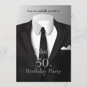 50.,Einladender Mann, beliebiges Alter, Tulxedo, A Einladung