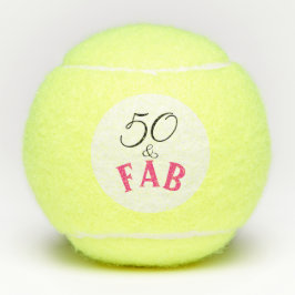 50 & Fab Fabulous Tennisbälle