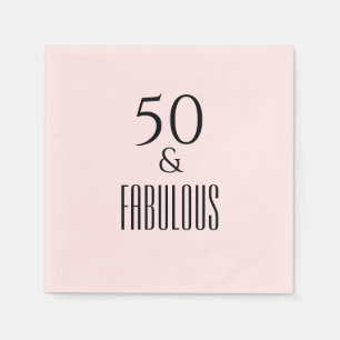 50 Fabelhaftes Pink-Party zum Geburtstag Serviette