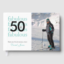 50 & Fabulous 50. Geburtstag Benutzerdefiniertes F