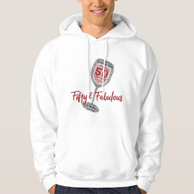 50 & Fabulous 50. Geburtstag Weinglas Shirt für W (Vorderseite)