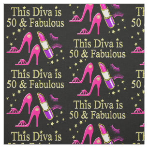 50 & FABULOUS DAZZLING DIVA DESIGN STOFF