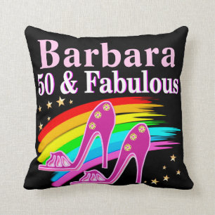50 & FABULOUS DIVA KISSEN