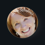 50 & Fabulous Foto Button<br><div class="desc">50 & Fabulous Foto Button</div>