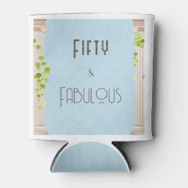 50 Fabulous Geburtstag Elegantes griechisches Them Dosenkühler