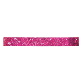 50& Fabulous Gold Hot Pink Glittery Glam Satinband