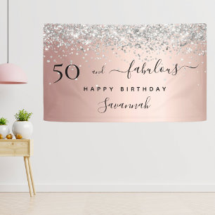50 Fantastische Rose Gold Silber Banner